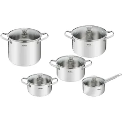 Set de vase Tefal Cook Eat Cook Eat Otel inoxidabil flexmag.md