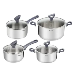 Set de vase Tefal G712S855, Otel inoxidabil flexmag.md