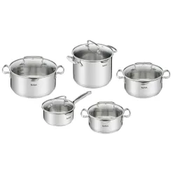 Set de vase Tefal G719SA55 Duetto+ Otel inoxidabil flexmag.md