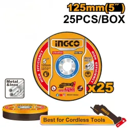 Set discuri pentru metal Ingco MCD1012525 flexmag.md