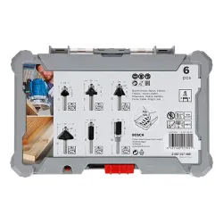 Набор фрез по дереву Bosch B2607017468 flexmag.md
