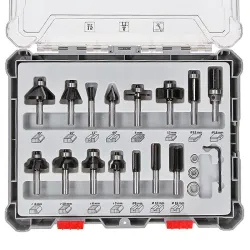 Набор фрез по дереву Bosch B2607017471 flexmag.md
