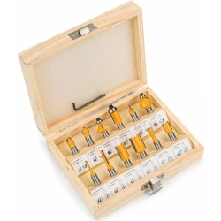 Set freze profilate pentru lemn Powermat PM-ZFD-12.8 flexmag.md