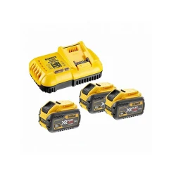 Комплект зарядного устройства + 3 аккумулятора DeWalt DCB118T3 flexmag.md