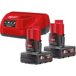 Комплект зарядное устройство + аккумулятор Milwaukee 4933451903 flexmag.md
