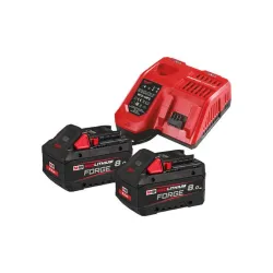 Set incarcator + acumulator Milwaukee M18FORGENRG-802 flexmag.md