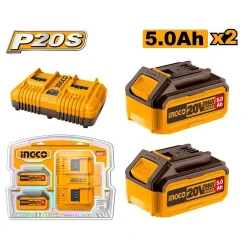 Комплект зарядного устройства и аккумулятора Ingco FBCPK2425 flexmag.md