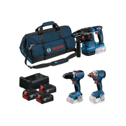 Set instrumente pe acumulator Bosch B0615A50093 (3 acumulatori) flexmag.md