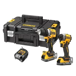 Набор аккумуляторных инструментов DeWALT DCK2051E2T-QW (2 аккумулятора) flexmag.md