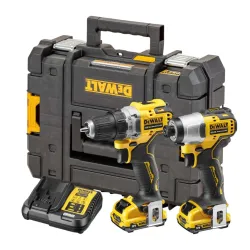 Набор аккумуляторных инструментов DeWALT DCK2110L2T-QW (2 аккумулятора) flexmag.md