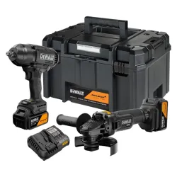 Набор аккумуляторных инструментов DeWALT DCK2225MP2T-QW (2 аккумулятора) flexmag.md