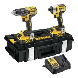 Set instrumente pe acumulator DeWALT DCK266P2-QW (2 acumulatori) flexmag.md
