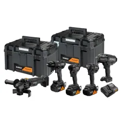 Набор аккумуляторных инструментов DeWALT DCK5222MP3T-QW (3 аккумулятора) flexmag.md