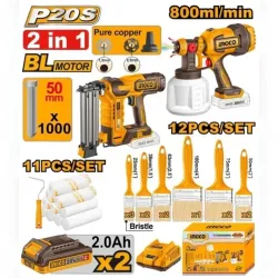 Set instrumente pe acumulator Ingco COSLI250601 flexmag.md