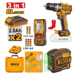 Set instrumente pe acumulator Ingco COSLI251001 flexmag.md