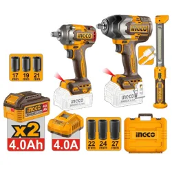 Set instrumente pe acumulator Ingco COSLI251085 flexmag.md