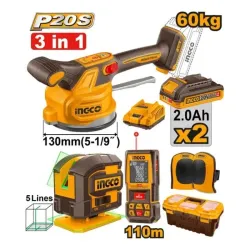 Set instrumente pe acumulator Ingco COSLI260106 flexmag.md