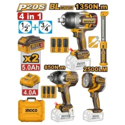 Set instrumente pe acumulator Ingco COSLI260193 flexmag.md