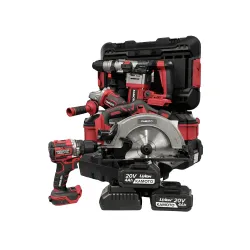 Набор аккумуляторных инструментов Kamoto 4+6 Master flexmag.md