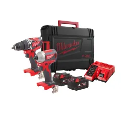 Набор аккумуляторных инструментов Milwaukee 4933464536 flexmag.md