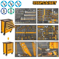 Set instrumente si accesorii Ingco HTCS273561 flexmag.md