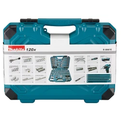 Набор инструментов и аксессуаров Makita E-06616 flexmag.md