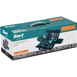 Set instrumente si accesoriii Bort BTK-45 flexmag.md