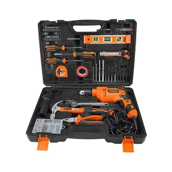 Set masina de gaurit + 116 unelte Wokin 156316 flexmag.md
