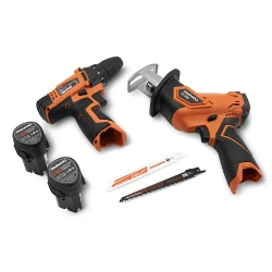 Set masina de gaurit si insurubat cu acumulator Daewoo DAA 1220Li SET flexmag.md