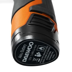 Set masina de gaurit si insurubat cu acumulator Daewoo DAA 1220Li SET flexmag.md