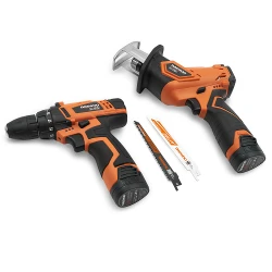Set masina de gaurit si insurubat cu acumulator Daewoo DAA 1220Li SET flexmag.md