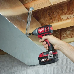 Set masina de gaurit si insurubat cu impact Milwaukee M18BPP2C-402C flexmag.md