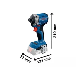 Набор аккумуляторного ударного шуруповерта Bosch GDR 18V-215 + GSB 185-LI flexmag.md