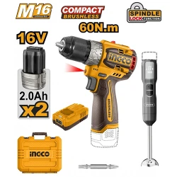 Set masina de insurubat + blender pe acumulator Ingco CKLI1628 flexmag.md