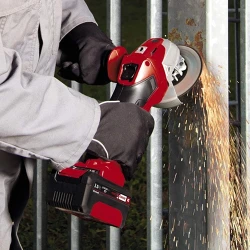 Набор аккумуляторного шуруповерта и углошлифовальной машины Einhell CD+AG 18 PXC (42.572.38) flexmag.md