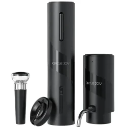 Set pentru vinuri Circle Joy CJ-TZ22, Negru flexmag.md