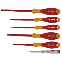 Набор отверток Topex 39D150 flexmag.md