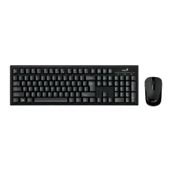 Set Tastatura + Mouse Genius KM-8101, Fara fir, Negru flexmag.md
