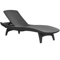 Графитовый шезлонг Keter Pacific (230674) flexmag.md
