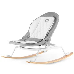 Лежак для детей Lionelo Rosa Stone Grey-White flexmag.md