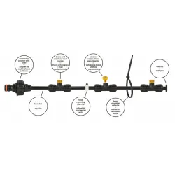 Sistem de ceata pentru gradina Bradas ECO-Z1012 flexmag.md