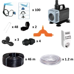 Sistem de irigare automatizat pentru seră, pompă, timer flexmag.md