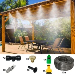 Sistem de racire terasa cu vapori de apa Demetra 10m-7d flexmag.md