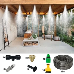 Sistem de racire terasa cu vapori de apa Demetra 15m-15d flexmag.md
