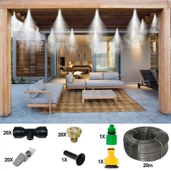 Sistem de racire terasa cu vapori de apa Demetra 20m-20d flexmag.md