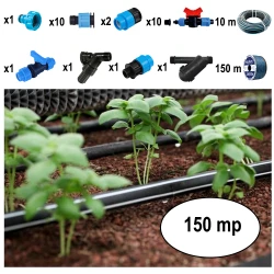Sistem irigare prin picurare pentru grădină Demetra 150 mp flexmag.md