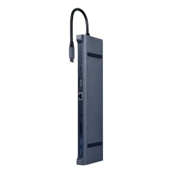 Statie Docking Gembird A-CM-COMBO10-01, Gri flexmag.md