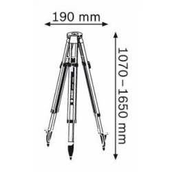 Stativ pentru laser Bosch BT170HD (0601091B00) flexmag.md