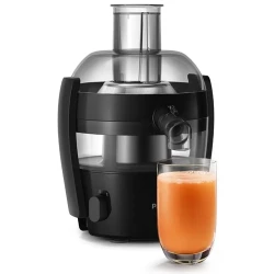 Storcator de fructe si legume PHILIPS HR1832-00, Negru flexmag.md