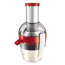 Соковыжималка Philips HR1855-90 для фруктов и овощей, бело-красная flexmag.md